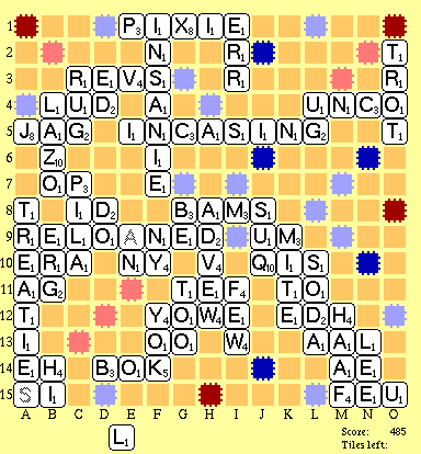 Jackman vs Holgate - Final board