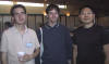 Chris May, Edward Okulicz and Cheah Siu Hean